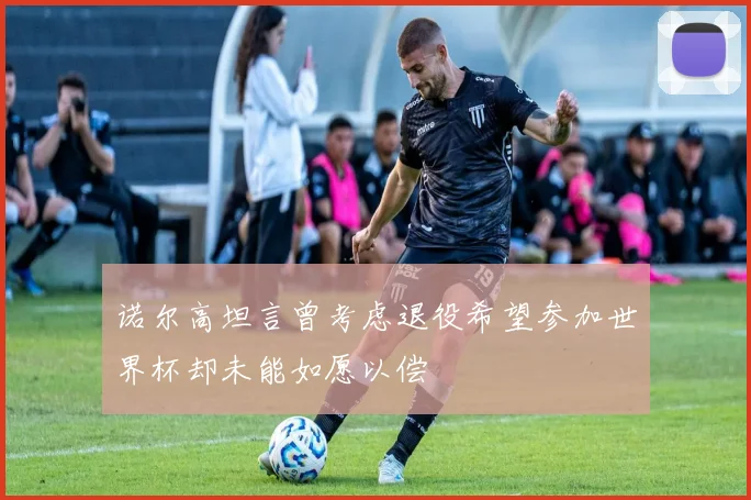 诺尔高坦言曾考虑退役希望参加世界杯却未能如愿以偿